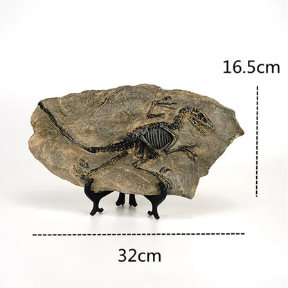 DecorBites™ Dinosaur Fossil Figurine: Retro Resin Animal Statue for Home Décor & Gifts