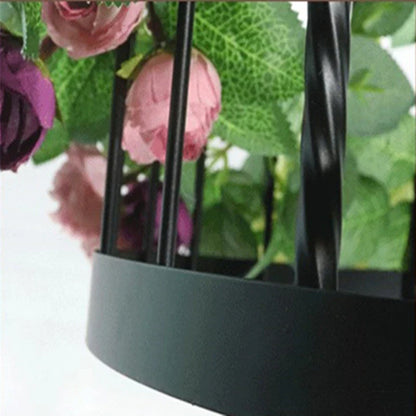 ثريا روز من ديكوربايتس™ بتصميم صناعي - مصباح معلق من الحديد المطاوع للمنزل، المطعم، البار