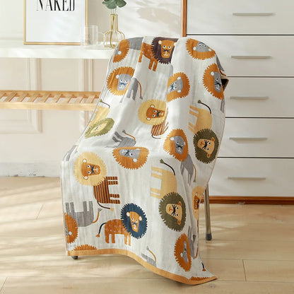 Toalla de baño de gasa de algodón DecorBites™ - diferentes estilos