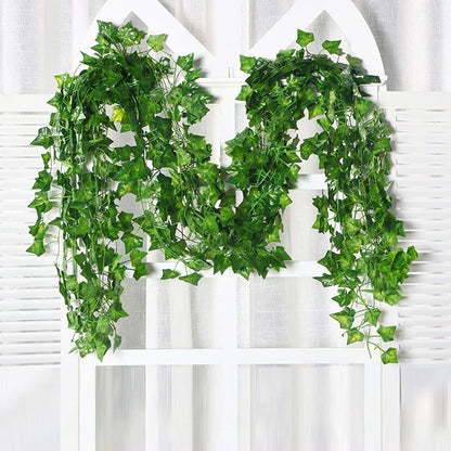 DecorBites™ Green Silk Creeper Plant for Home Decor, Weddings, and Christmas