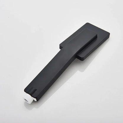 DecorBites™ Black High Pressure Hand-held Shower Head for Water Saving and Bathroom Rainfall