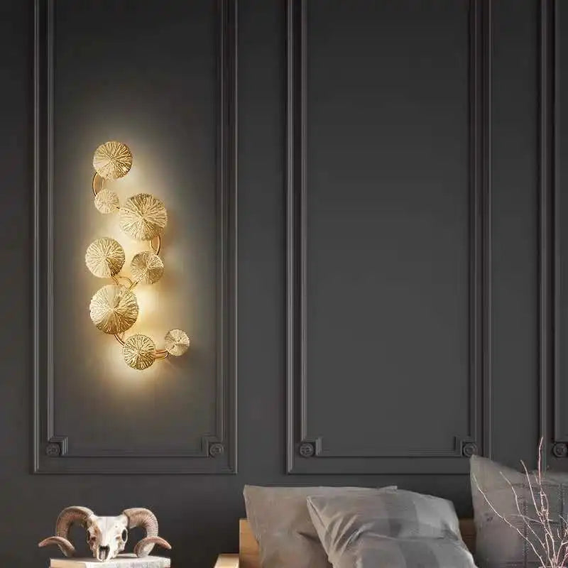 Lotus Leaf Wall Sconce