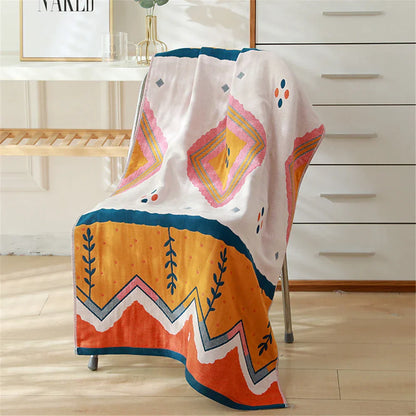 Toalla de baño de gasa de algodón DecorBites™ - diferentes estilos