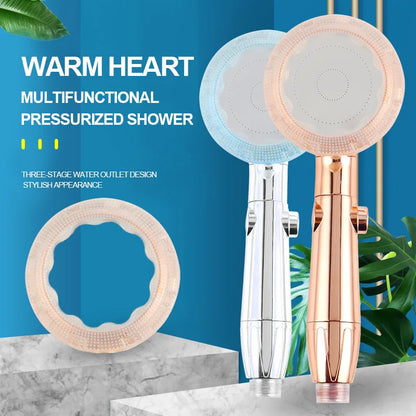 DecorBites™ High Pressure 3-Function Shower Head for Magic Massage and Water Saving