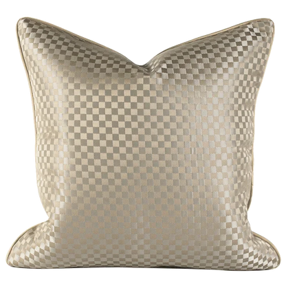 غطاء وسادة مربع من قماش الجاكار بتصميم منظر طبيعي آسيوي من DecorBites™ مقاس 45×45 سم