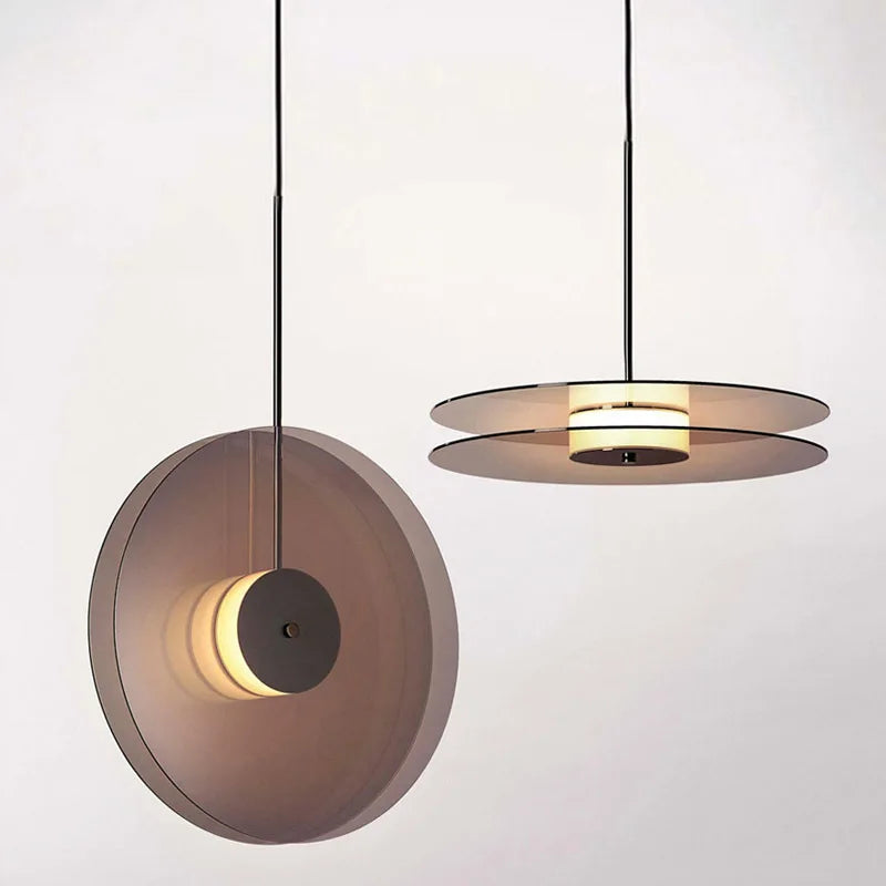 DecorBites™ Glass Pendant Lights: Minimalist LED Hanging Lamps for Living, Bedroom, Dining, or Restaurant