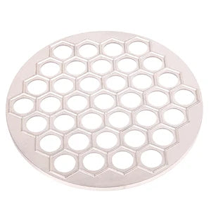 Molde DecorBites™ de aluminio con 37 cavidades para hacer dumplings, samosas, pelmeni y raviolis.