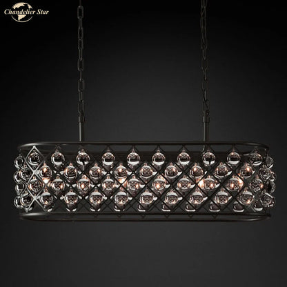DecorBites™ Glass Drop Chandelier Pendant Lights for Living Dining Room