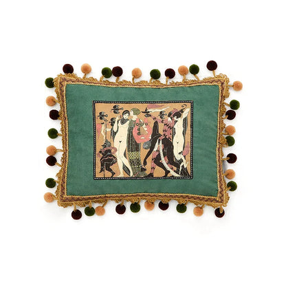 DecorBites™ American Luxe Retro Cushion Covers: Original Design Throw Pillow Case for Sofa