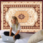 Decobites Mandala Tapestry Wall Hanging Beach Throw Rug - Bohemian Yoga Shawl Mat