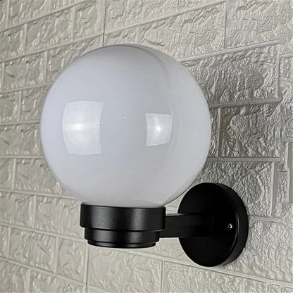 DecorBites™ Globe Shade Wall Lantern for Entryway Porch Patio, E27 Base Socket
