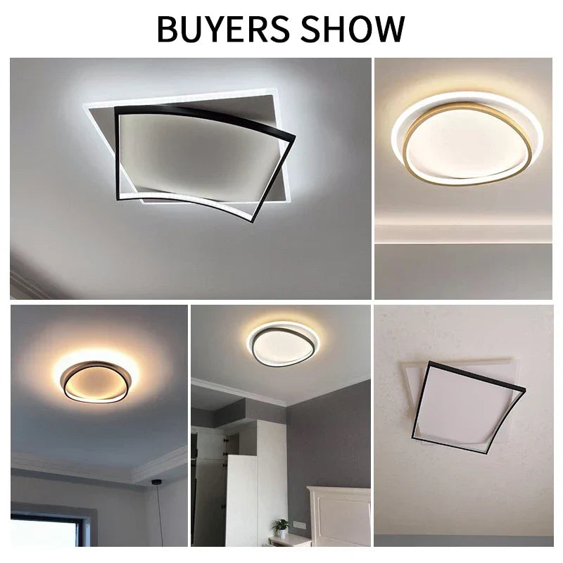 DecorBites™ LED Chandeliers Lights Dimming Modern Luminaire for Home Decor