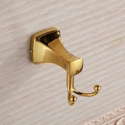 DecorBites™ Gold Bathroom Hardware Set for Towels, Paper, Brushes, and More