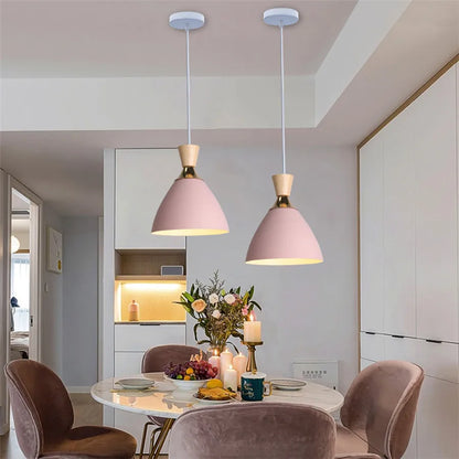 DecorBites™ LED Chandelier: Nordic E27 Pendant Light for Home Decor, Restaurant, Bar, Bedroom