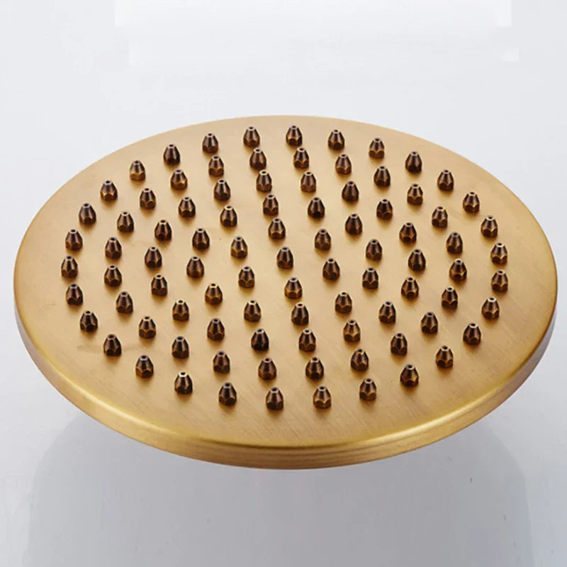 نظام دش مطري للحمام مُثبت على الحائط باللون الأسود العتيق من DecorBites™