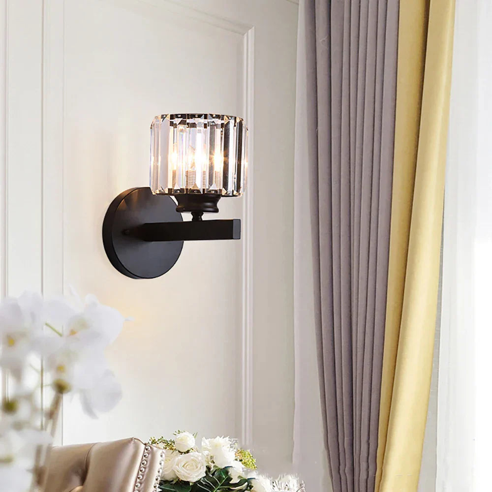 ديكوربايتس™ مصباح حائط LED على شكل كرة زجاجية للممر أو غرفة النوم أو غرفة المعيشة