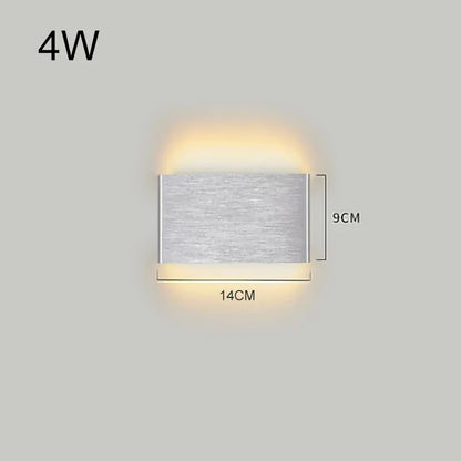 DecorBites™ LED Aluminum Mirror Light Wall Lamp for Corridor, Bedside, Bathroom - Nordic Modern Design