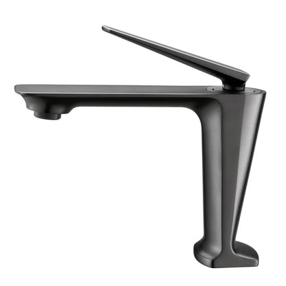 Grifo de lavabo DecorBites™ en oro cepillado - Grifo de agua fría/caliente - Mezclador de montaje sobre encimera