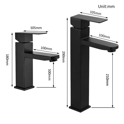DecorBites™ Basin Faucet Single Handle Deck Mounted Mixer for Bathroom Sink