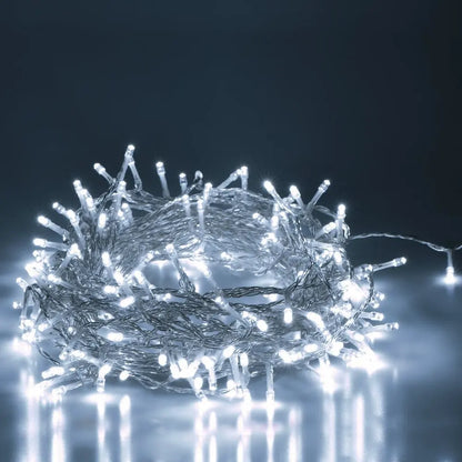 Guirnalda de luces LED DecorBites™ de 220 V para exteriores, impermeable, ideal para fiestas navideñas, bodas y cumpleaños.