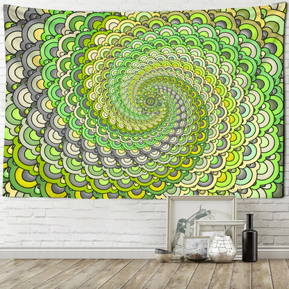 Decobites Mandala Tapestry Wall Hanging Psychedelic Beach Throw Hippie Bohemian Sleeping Pad