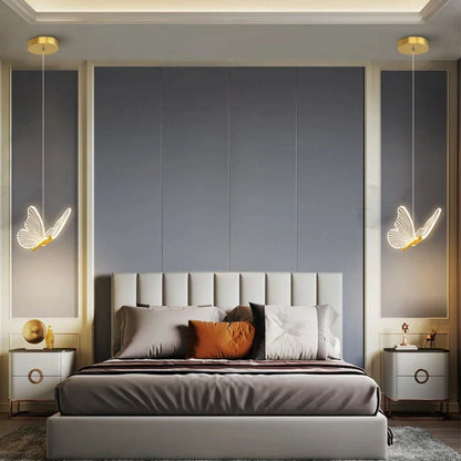 DecorBites™ Butterfly Pendant Lamp: Stylish Suspension Hanging Light for Bedroom, Living Room, Bar