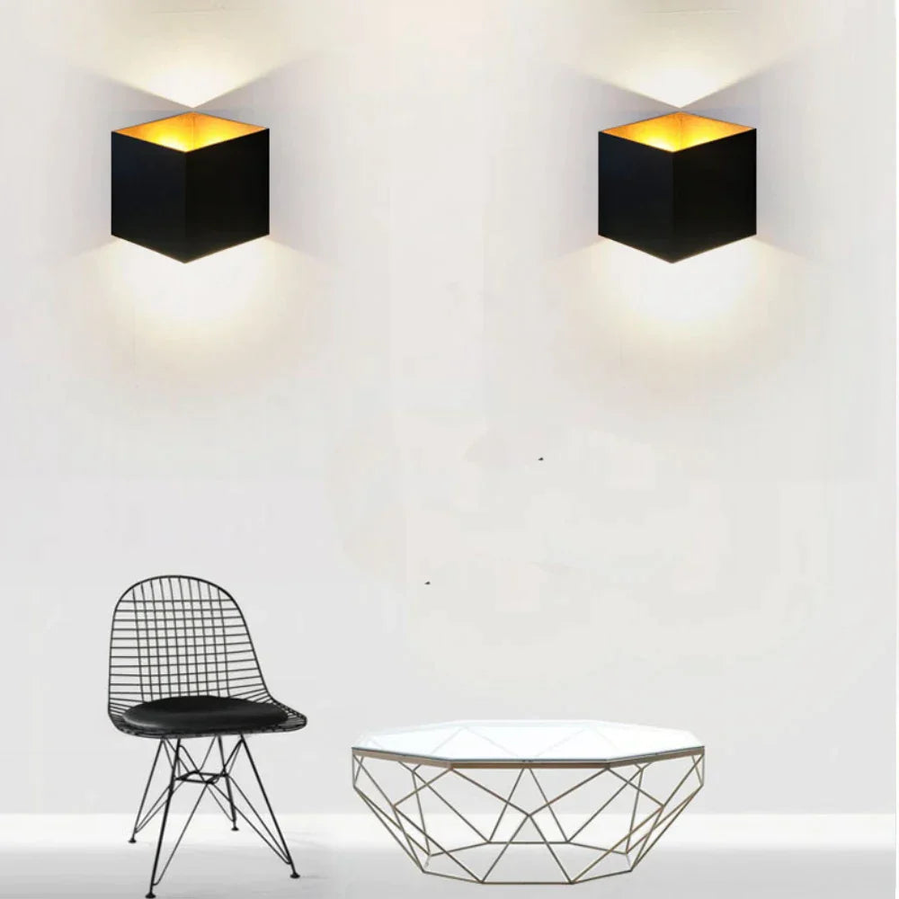 DecorBites™ Dual-Head Wall Light 12W COB LED Modern Outdoor Indoor Decor Aluminum