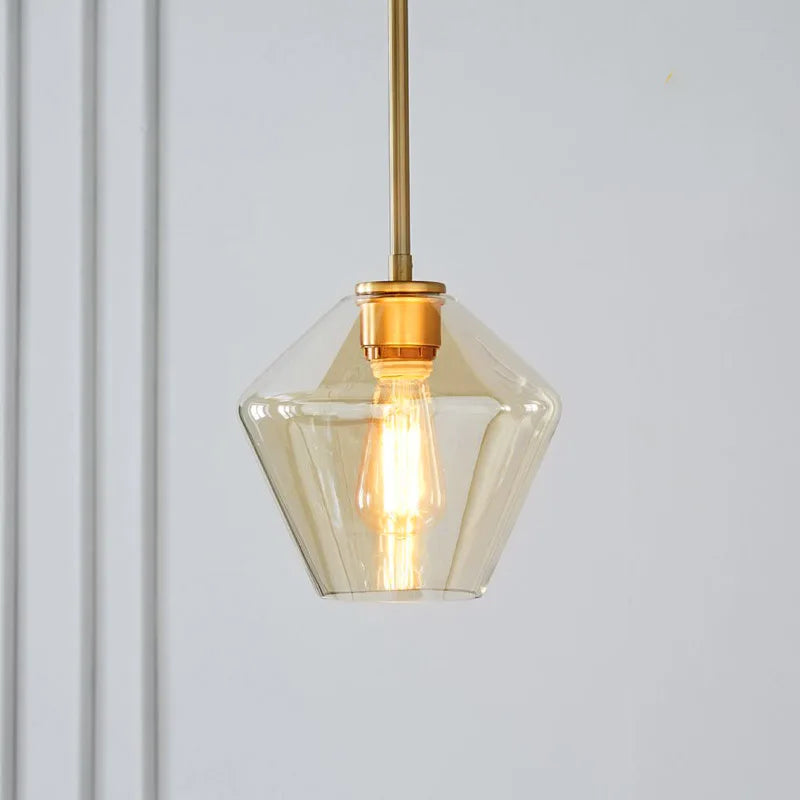 DecorBites™ Glass Pendant Lights Set for Living Room, Bedroom, and Bar - Nordic Minimalist Design