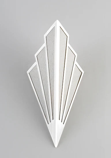 Lámpara de pared interior LED DecorBites™ con forma de abanico para pasillos, escaleras y dormitorios.