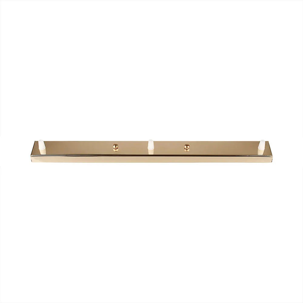 DecorBites™ Ceiling Plate for Three-Lamp Light Fitting: Rectangular Strip Canopy Base