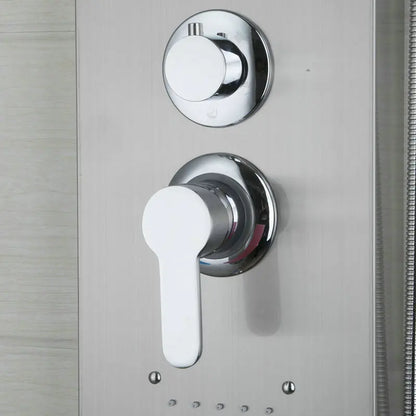 DecorBites™ Brass Shower Column with Hand Shower & Tub Spout Massage System