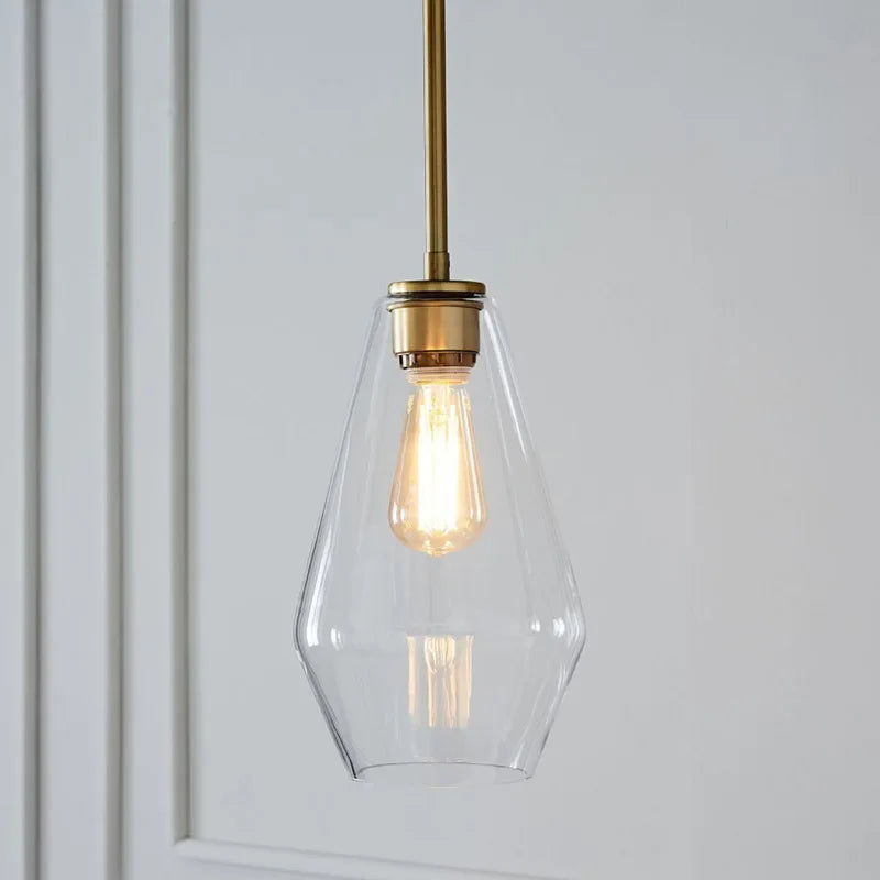 DecorBites™ Glass Pendant Lights Set for Living Room, Bedroom, and Bar - Nordic Minimalist Design