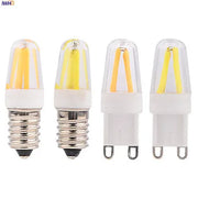 Bombilla LED Decorbites™ G9 de pines dobles con luces COB regulable 110V-220V de repuesto para halógena