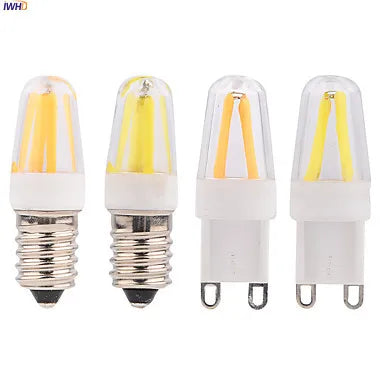 Bombilla LED Decorbites™ G9 de pines dobles con luces COB regulable 110V-220V de repuesto para halógena