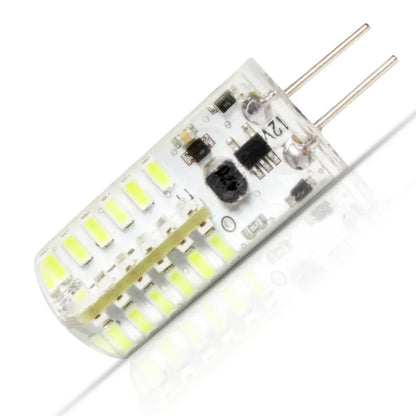 لمبة إضاءة LED سبوت G4 من DecorBites™ بقوة 4 وات - مصباح إضاءة كريستال سبوت - 10 قطع