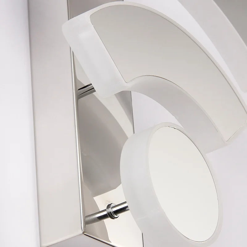 ديكوربايتس™ مصباح حائط أكريليك واي فاي - شمعدان ديكور منزلي لغرفة المعيشة، غرفة النوم، المطعم