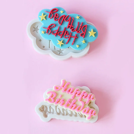 DecorBites™ Birthday Cake Silicon Molds - Baking Decor Tools & Kitchen Accessories