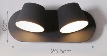 DecorBites™ LED Wall Lamp for Bedroom Bathroom Living Room Decor