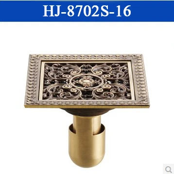 شبكة مصفاة أرضية دش مربعة من نحاس عتيق من DecorBites™ - HJ-8702S