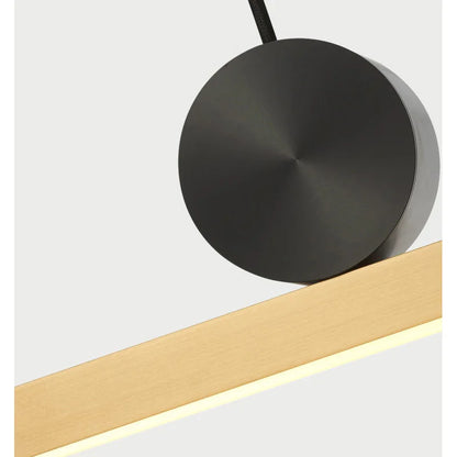 مصابيح DecorBites™ النحاسية الهندسية المعلقة: إضاءة فاخرة بتصميم عصري بسيط