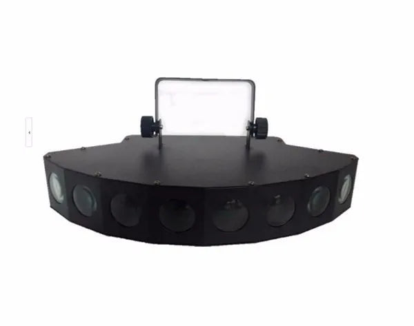 DecorBites™ Barra de luz láser LED RGBW de ocho haces para DJ y discoteca - Barra de haz de escáner de alta luminosidad