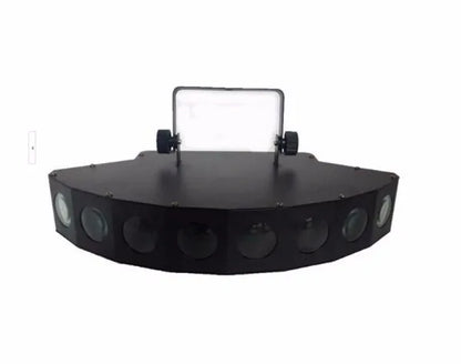 DecorBites™ Barra de luz láser LED RGBW de ocho haces para DJ y discoteca - Barra de haz de escáner de alta luminosidad