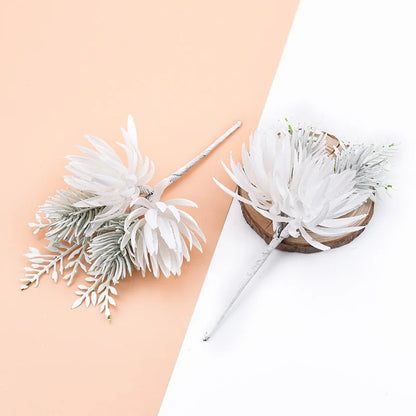 DecorBites™ Decorative Flowers Wreaths for Home Wedding DIY Gifts Bouquet Artificial Plants