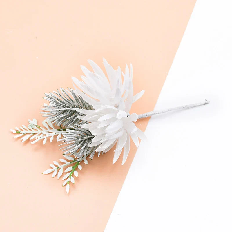 DecorBites™ Decorative Flowers Wreaths for Home Wedding DIY Gifts Bouquet Artificial Plants