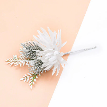 DecorBites™ Decorative Flowers Wreaths for Home Wedding DIY Gifts Bouquet Artificial Plants