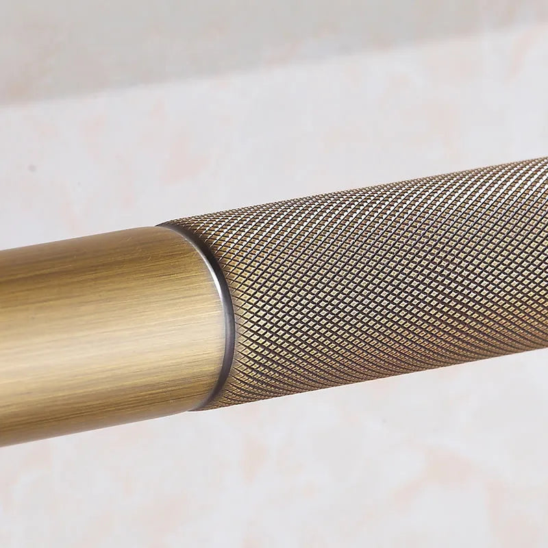 مقبض حائط من نحاس عتيق من DecorBites™ لسلامة الحمام، مقاس 52 سم - مقبض مساعد منزلي