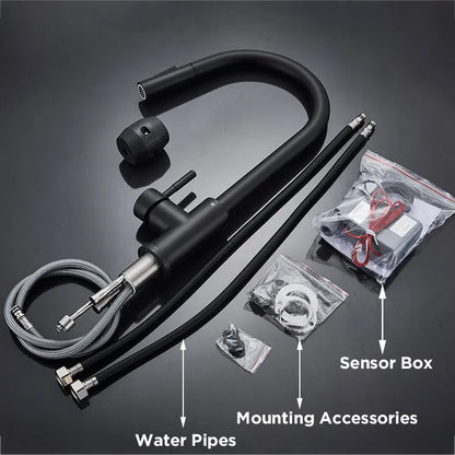 DecorBites™ Black Kitchen Faucet Touch Sensor Mixer Tap