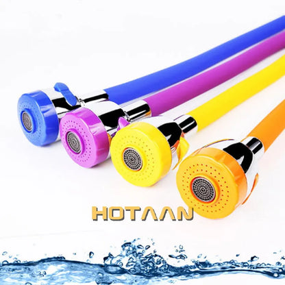 DecorBites™ Kitchen Mixer Pipe with Sprayer Head Faucet, 4 Colors