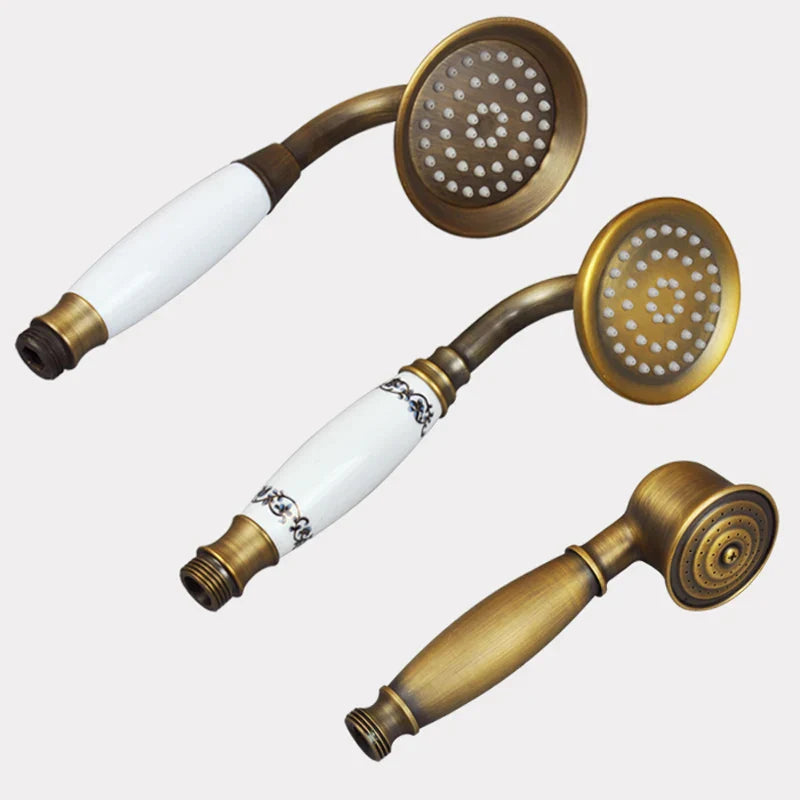 DecorBites™ Brass Handheld Shower Head for Bathroom is the updated product title.