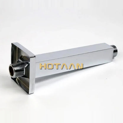 DecorBites™ Brass Chromed Shower Arm 25cm - Bathroom Shower Accessories